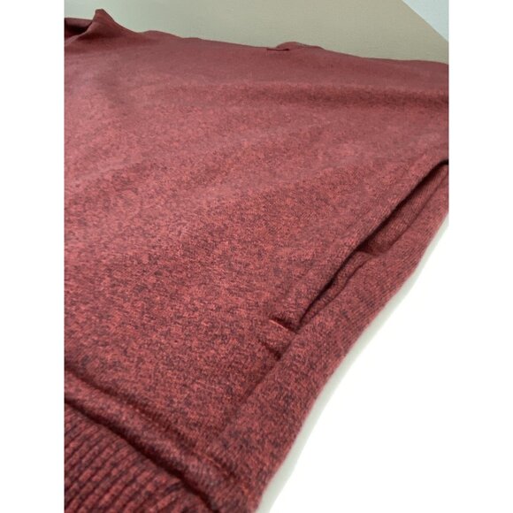Travis Mathew 4 Button Red Long Sleeve Micro Fleece Pullover Sweater Men’s Large - Picture 9 of 16